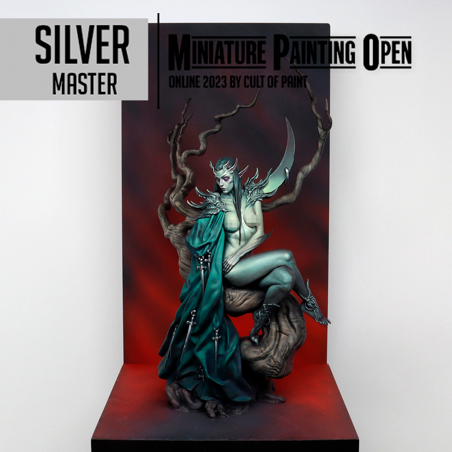 Fig 3. Miniature Painting Open - Silver Master